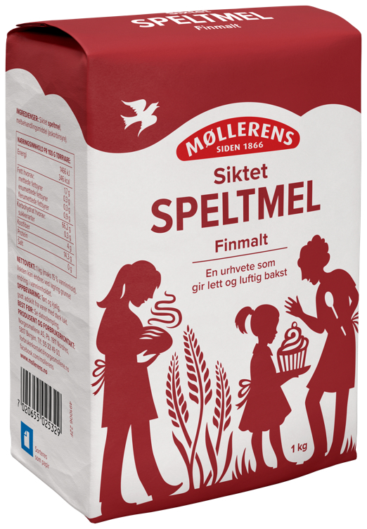 Speltmel siktet         1kg