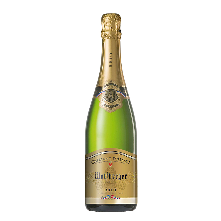 Wolfberger cremant d alsace brut  12%  75cl