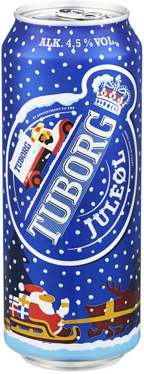 Tuborg juleøl   4,7%   24x50cl