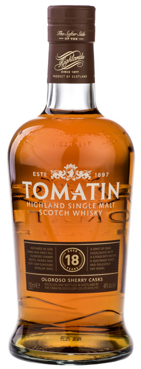 Tomatin single malt 18 yo 46% 70cl
