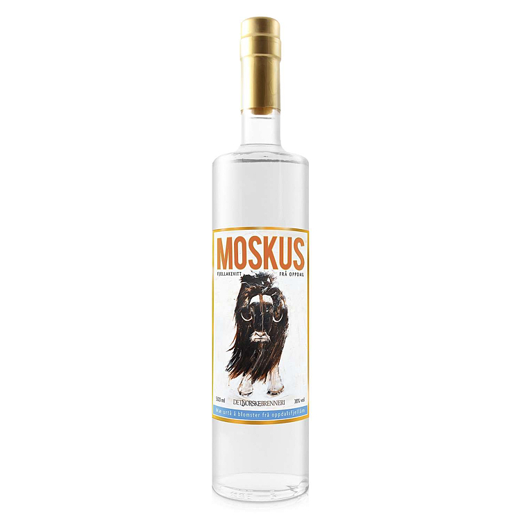 Moskus fjellakevitt 38% 50cl