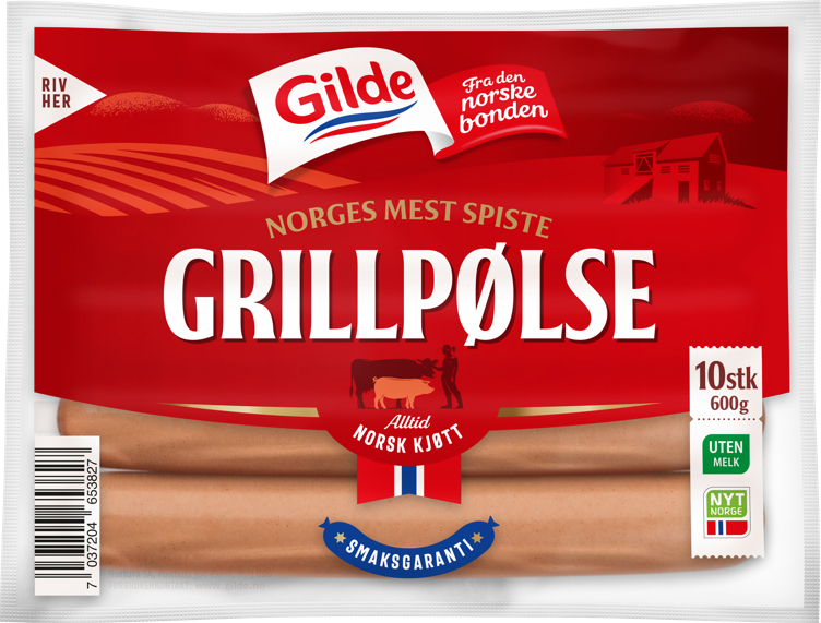 Grillpølse 600g