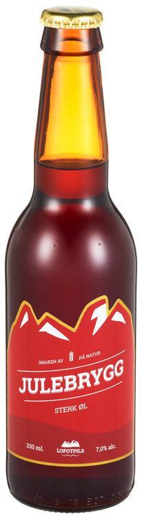 Lofotpils julebrygg sterkøl fl   7%   12x33cl