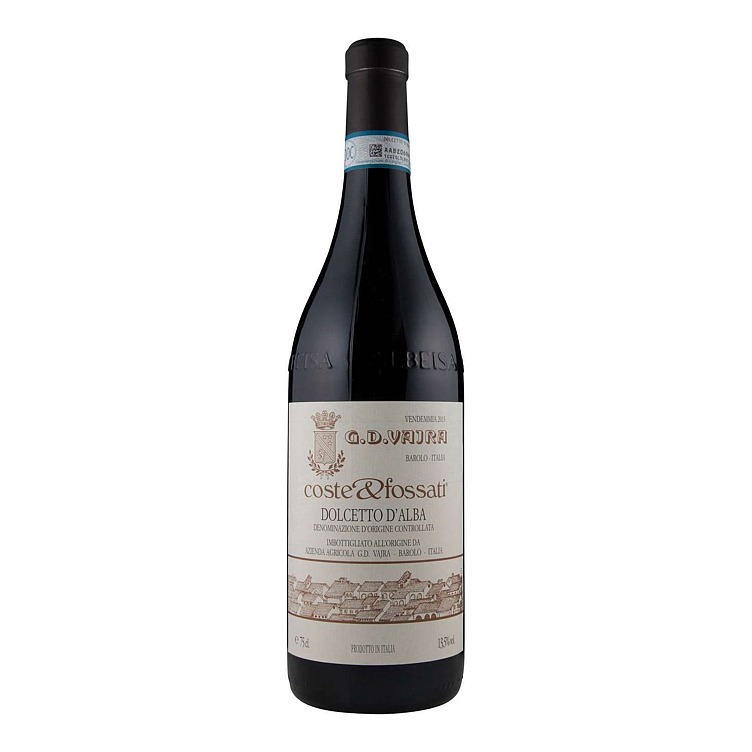 Vajra coste e fossati dolcetto d alba  13,5%  75cl