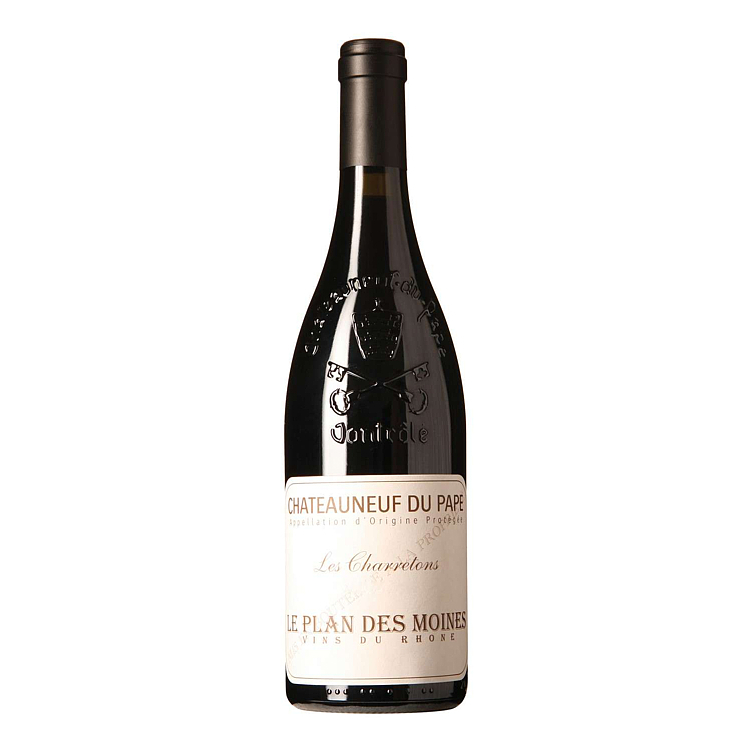 Le plan des moines chateauneuf-du-pape les charr. 15%  75cl