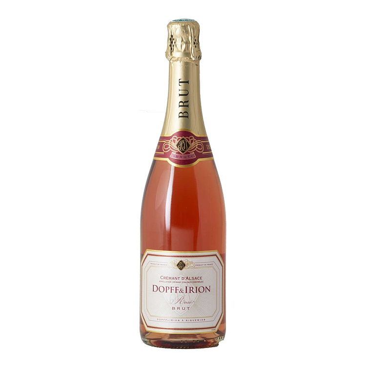 Dopff & irion crémant d alsace brut rosé 12% 75cl