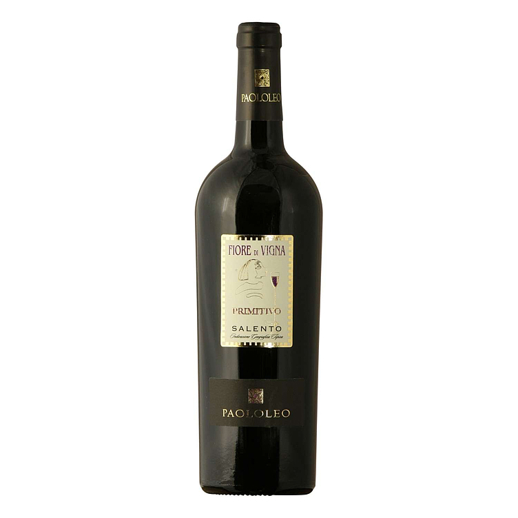 Paolo leo fiore di vigna primitivo salento  14,5%  75cl