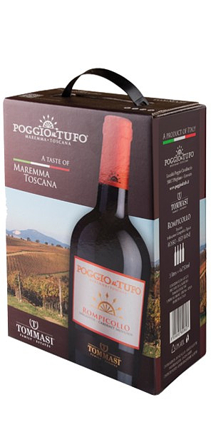 Tommasi poggio al tufo rompicollo      13%     3l