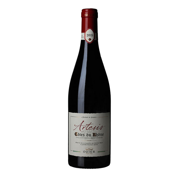 Ogier artésis côtes du rhône   14,5%   75cl
