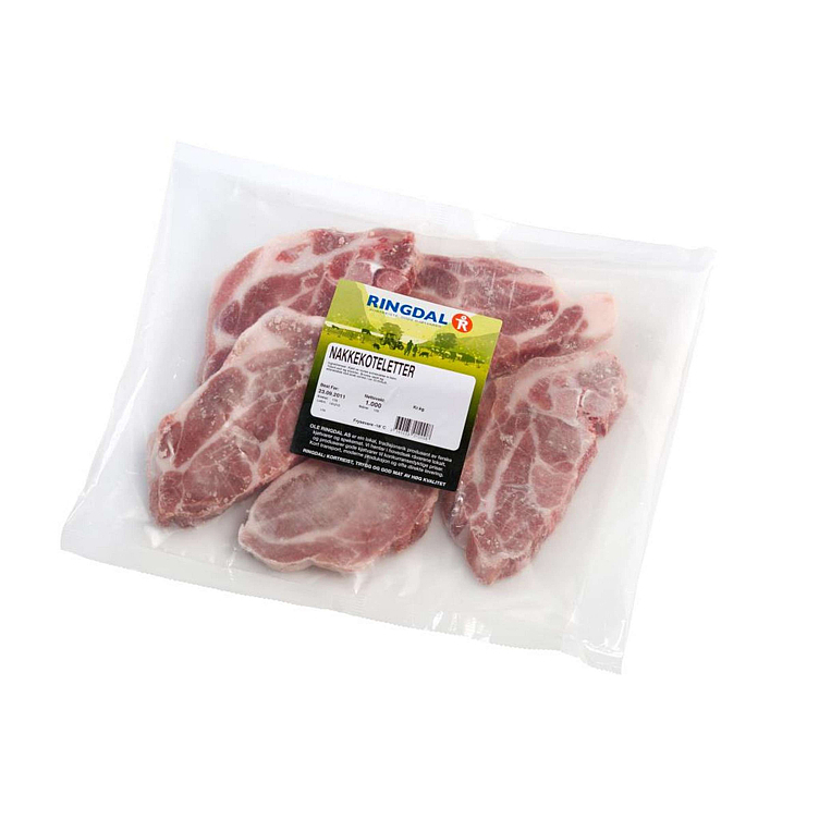 Nakkekoteletter kg