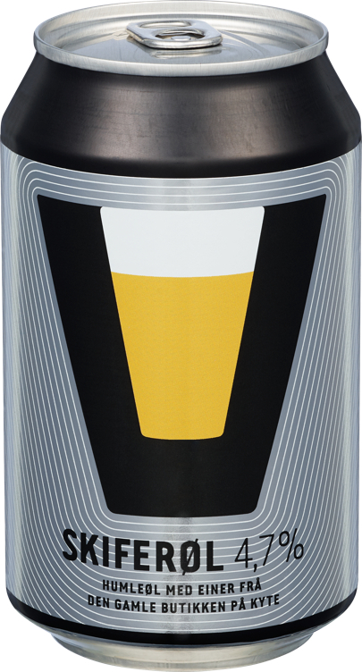 Voss bryggeri skiferøl 4,7% 24x33cl