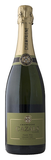 Claude cazals blancs grand cru cuvee vive brut 12,5% 75cl