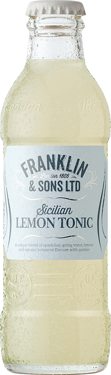 Franklin & sons lemon tonic  24x20cl