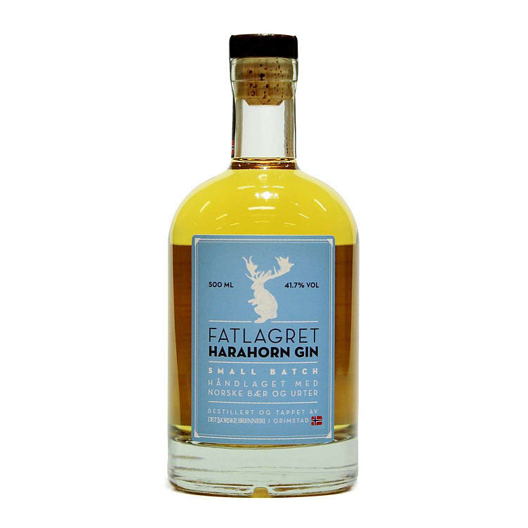 Fatlagret harahorn gin 41,7% 50cl