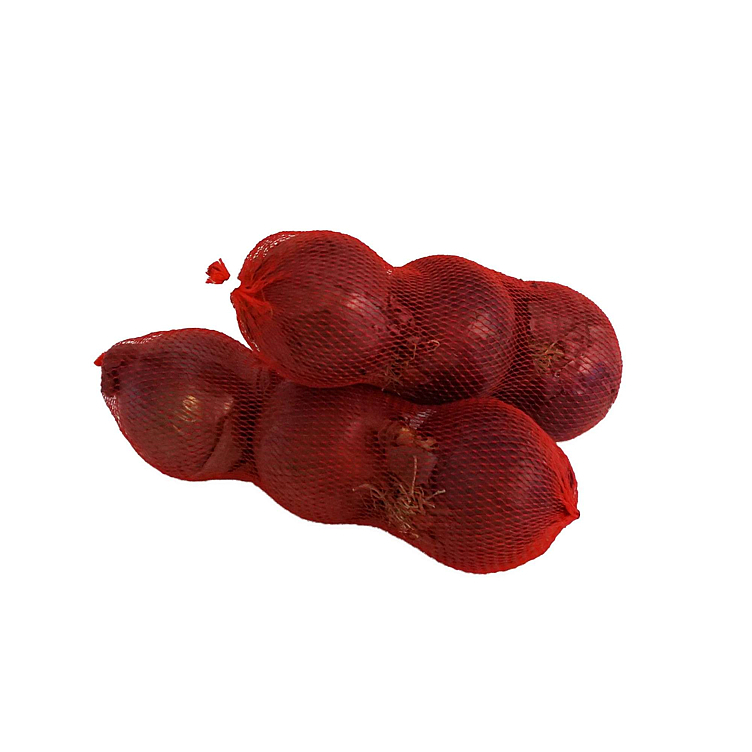 Løk rød strømpe 400g   stk
