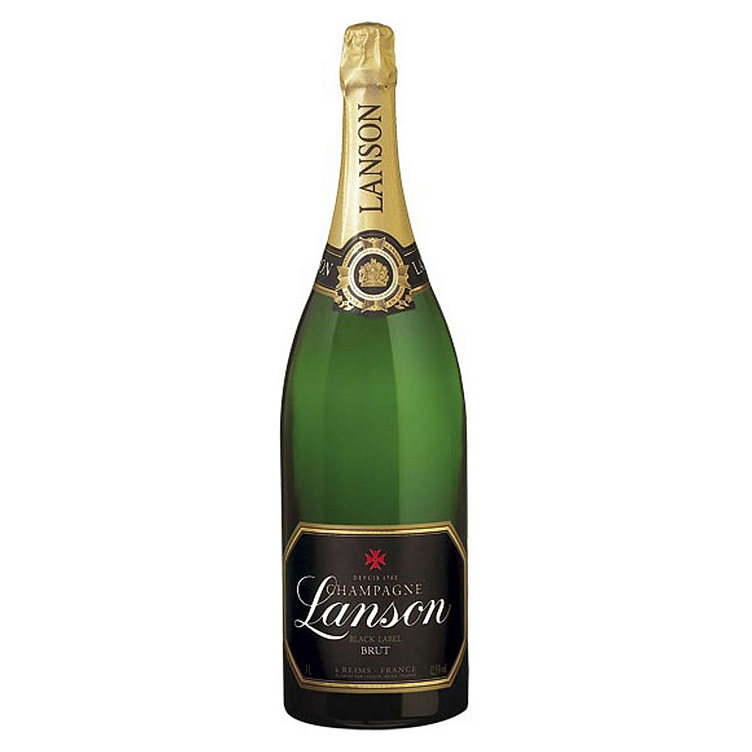 Lanson black label brut fl   12,5%   3l