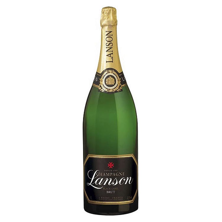 Lanson black label brut fl   12,5%   3l