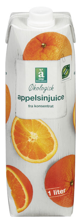 Appelsinjuice økol. änglamark 1l