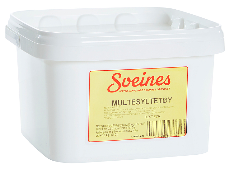 Multesyltetøy           3kg