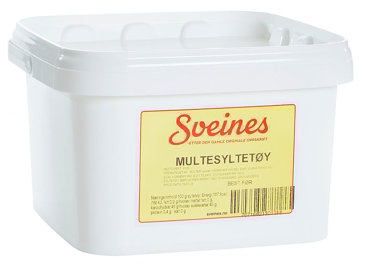 Multesyltetøy 3kg
