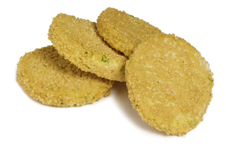 Veggieburger panert 40x120g 4,8kg