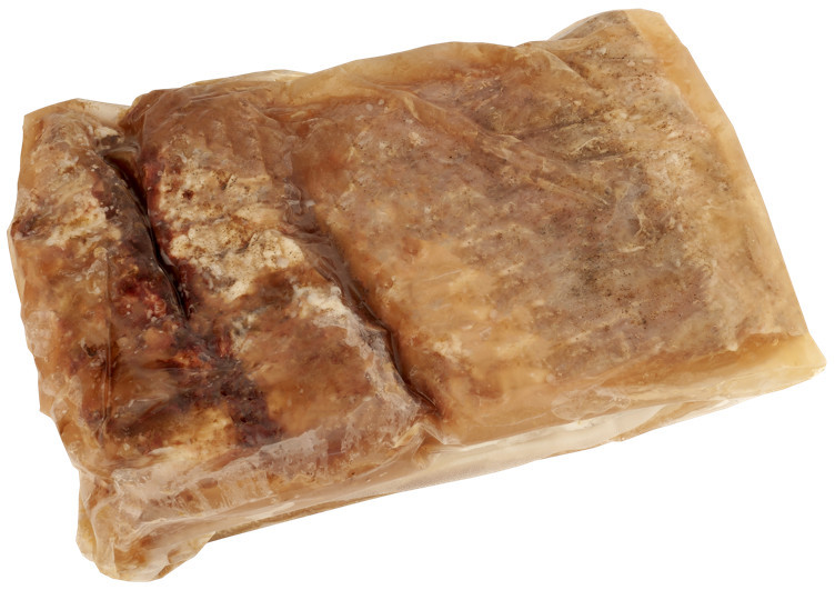 Steamed ribs with rind vac kg