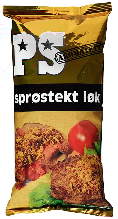 Løk,sprøstekt           500gr