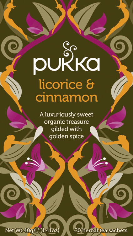 Licorice & cinn, pukka herb urtete  økol.   20stk