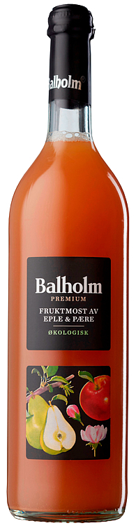 Balholm eple&pære premium økol. 12x75cl