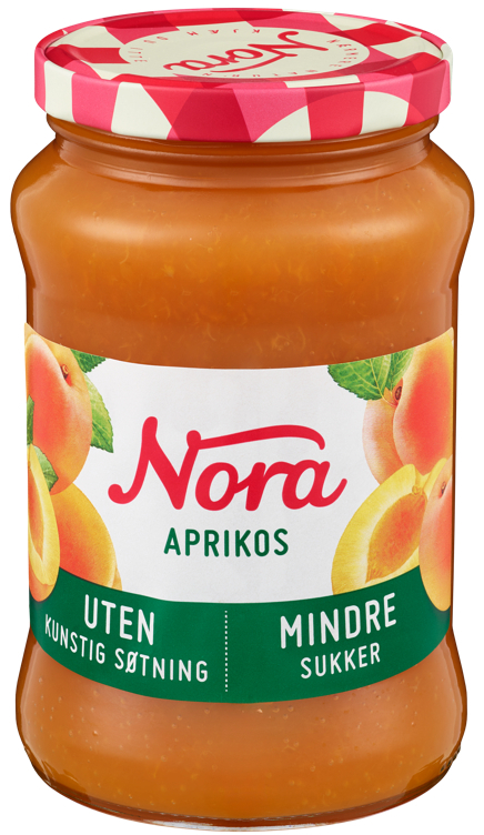 Aprikosmarmelade lett 540g