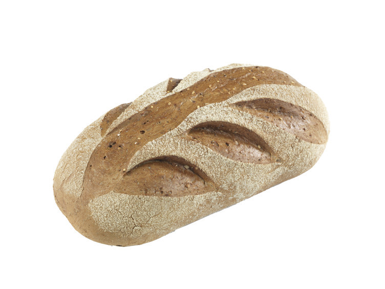 Deigemne landbrød mørk   17x600g