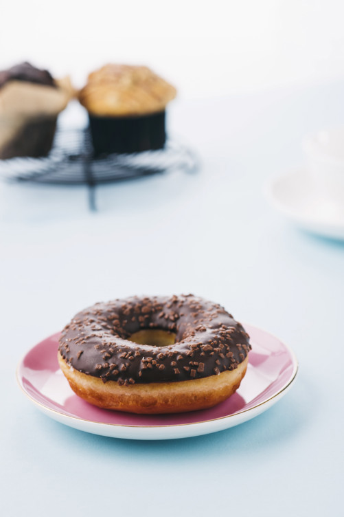 Donut med sjokolade  48x58g