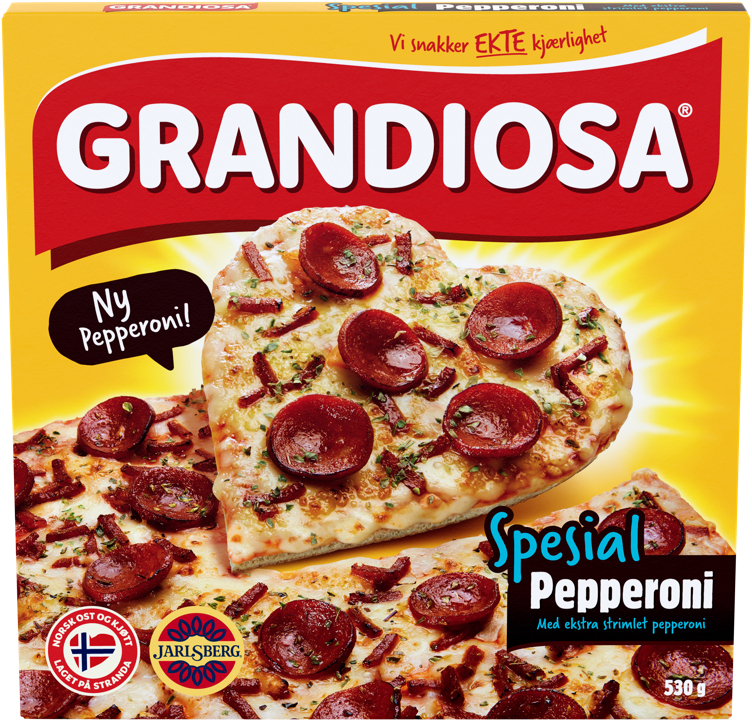 Grandiosa spesial pepperoni 530g