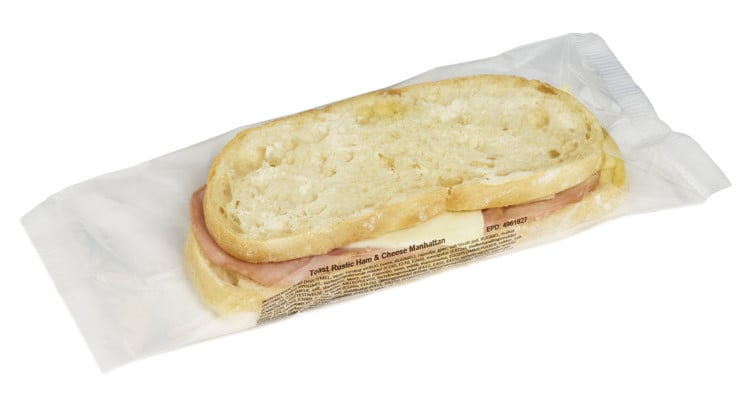 Toast rustic ham&cheese   145g