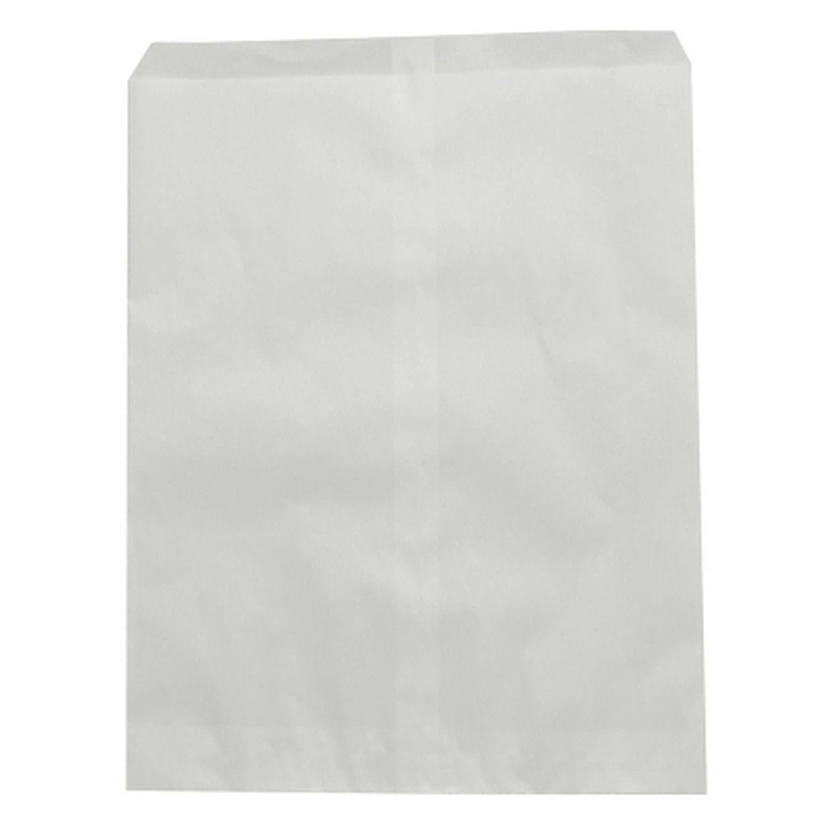 Papirpose baker 0,5kg hvit  1000stk