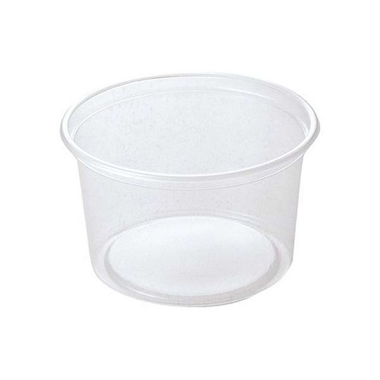 Delibeger rundt pp 500ml  1000stk
