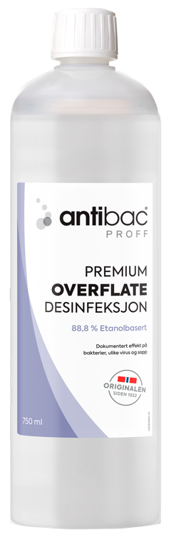 Antibac overflate 88,8% premium 750ml