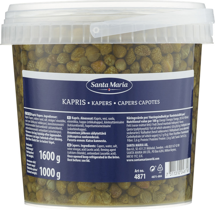 Kapers capotes   1600g