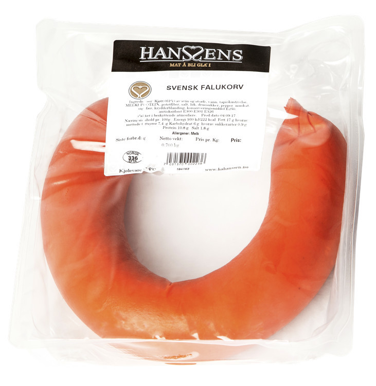 Svensk falukorv ring atmos 700g