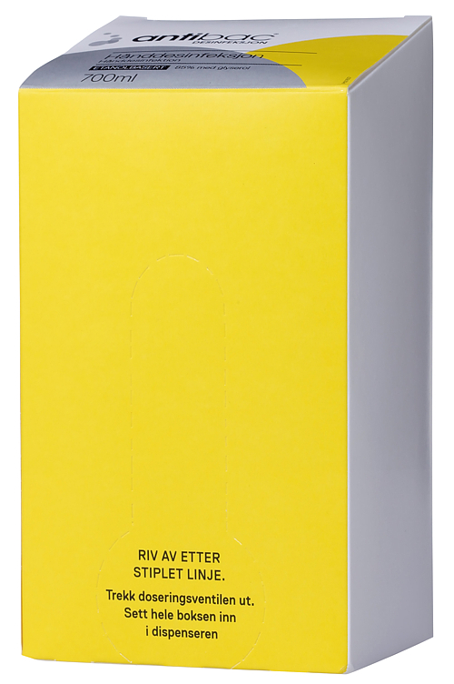 Antibac hånddesinfeksjon bib 700ml