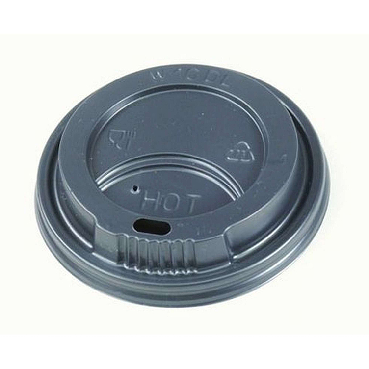 Drikkelokk høyt sort pappbeger 25cl  1000stk