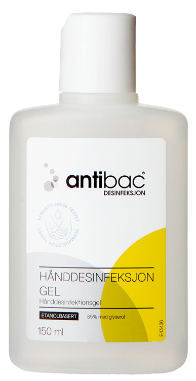 Antibac hånddesinfeksjonsgel 150ml