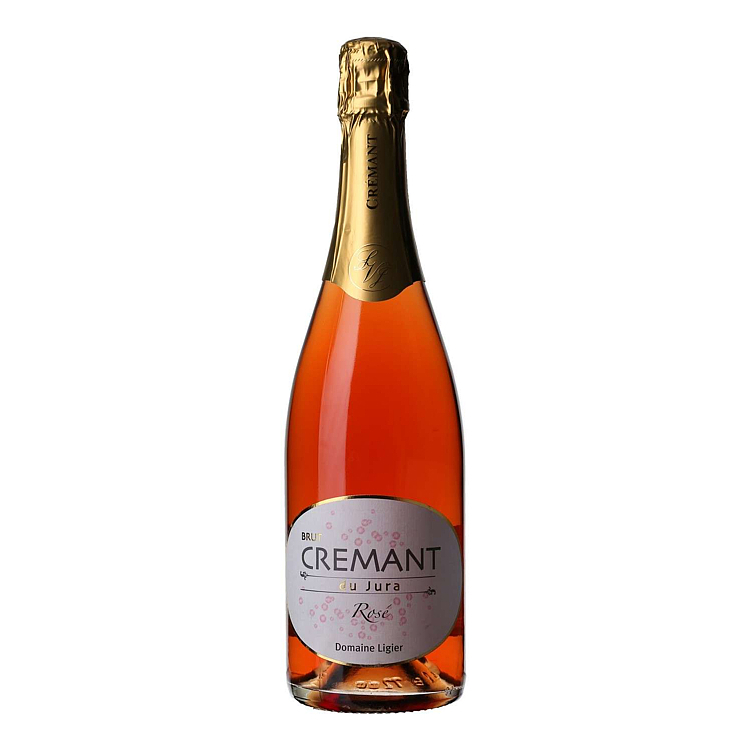 Ligier cremant du jura rose brut   12%   75cl