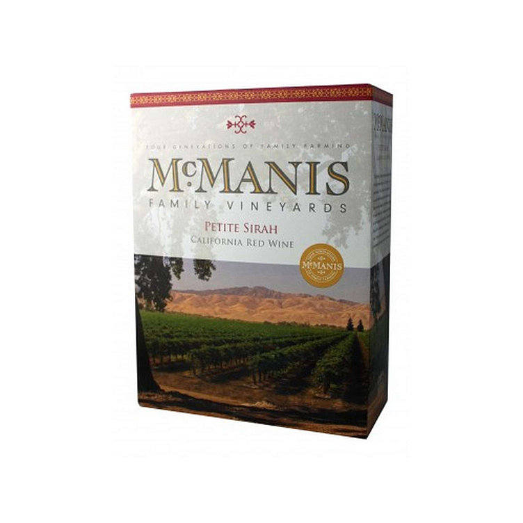 Mcmanis petite sirah bib   14,5%   3l