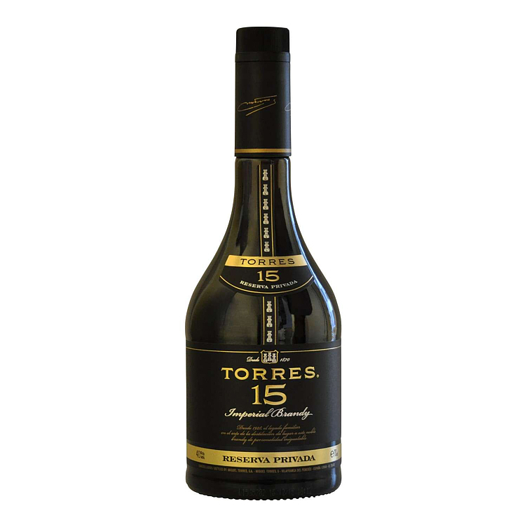 Torres 15 imperial brandy reserva privada 40% 70cl