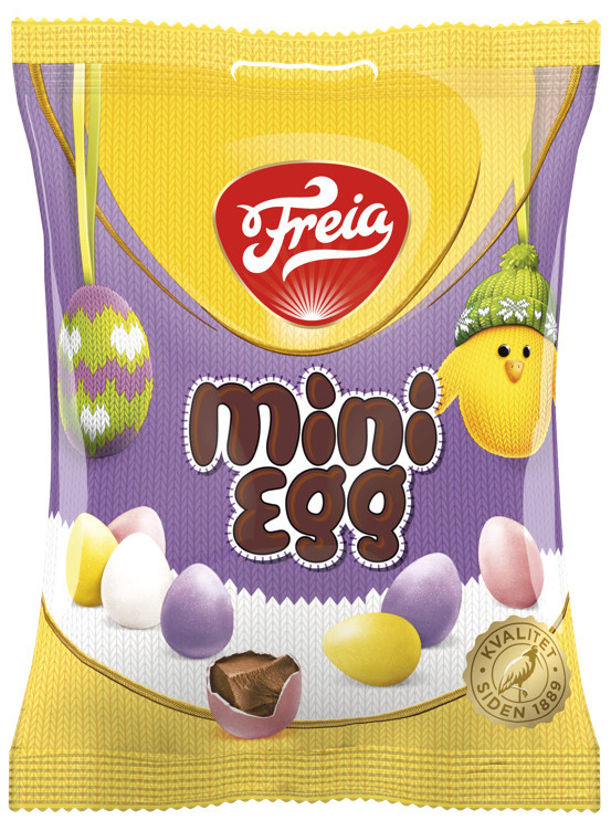 Drasjerte sjokolade egg mini  100g