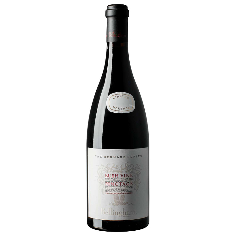 Bellingham the bernard series bush vine pinotage  14%   75cl