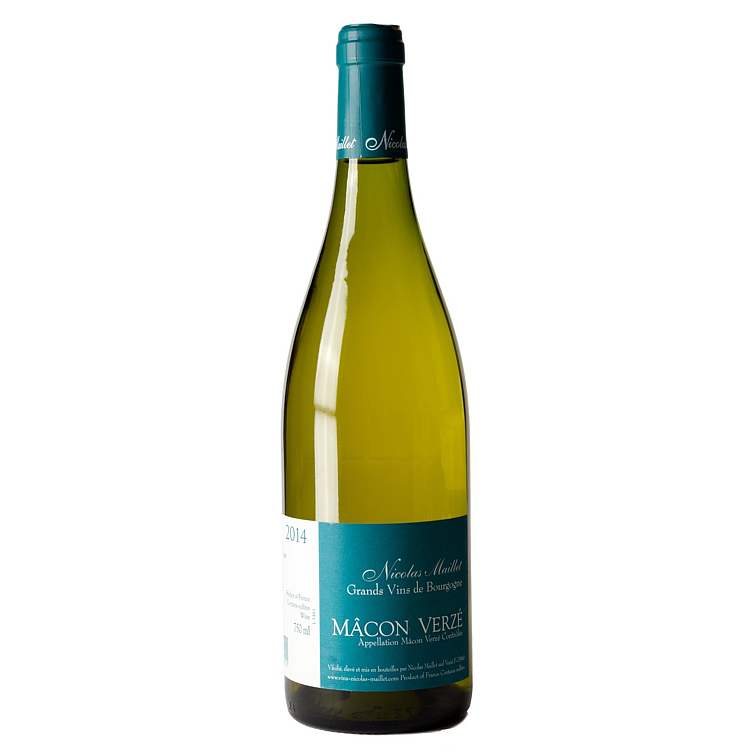 Nicolas maillet mâcon verzé blanc   13%   75cl