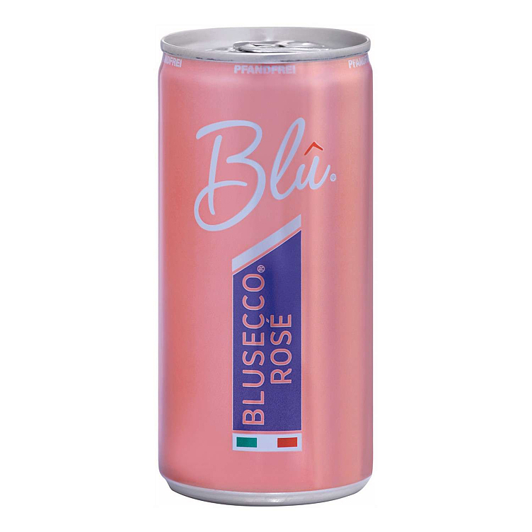 Blu secco frizzante rosé   10,5%   24x20cl