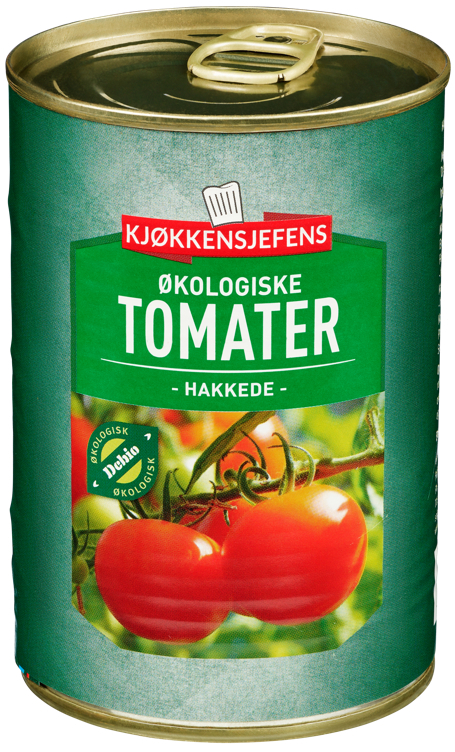 Tomater hakket økol.     400g
